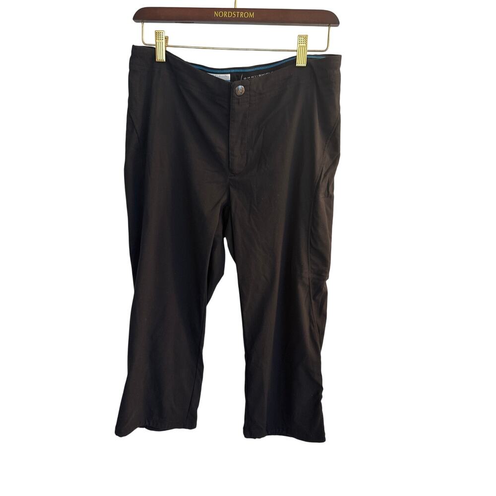 Columbia Pants‎ Women's 8 Black Hiking Omni Shield Capri